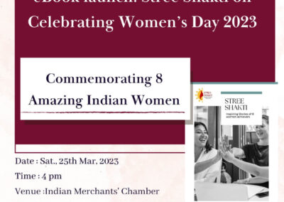 Celebrating Women’s Day 2023 with the launch of a unique new eBook: Stree Shakti Vol1 2023